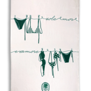 SUMMERLINES FOR HER GREEN TOWEL